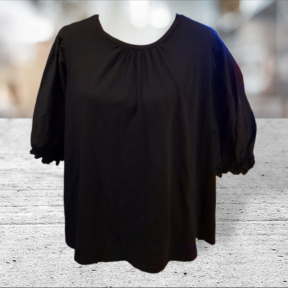 ELOQUII elements black top size 26-28